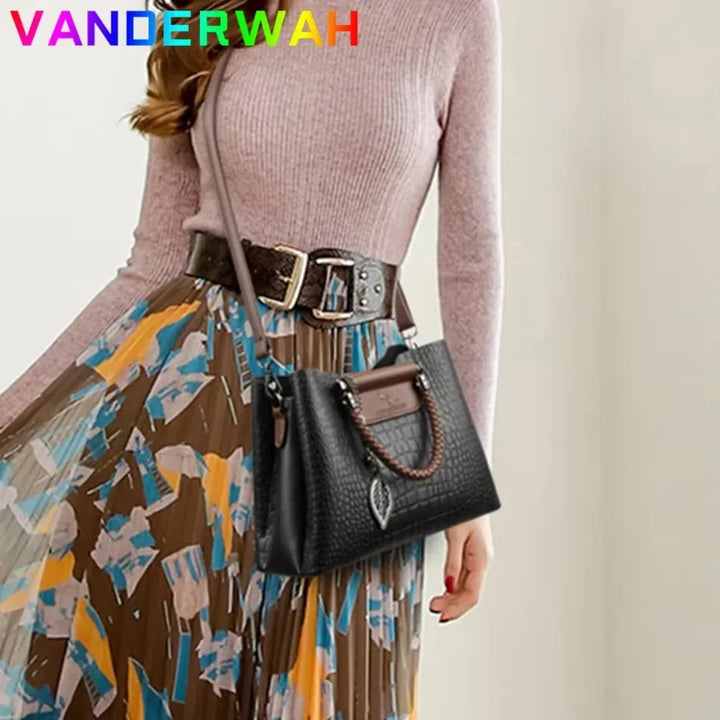 Luxury Leather  Handbag