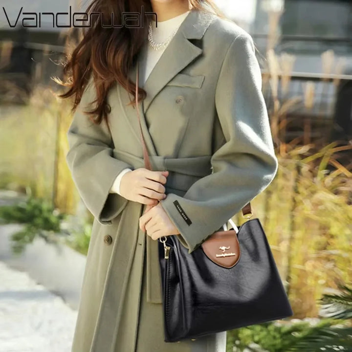 Luxury Leather  Handbag