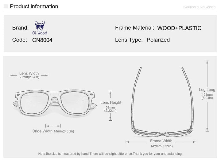Wooden Sunglasses for Men