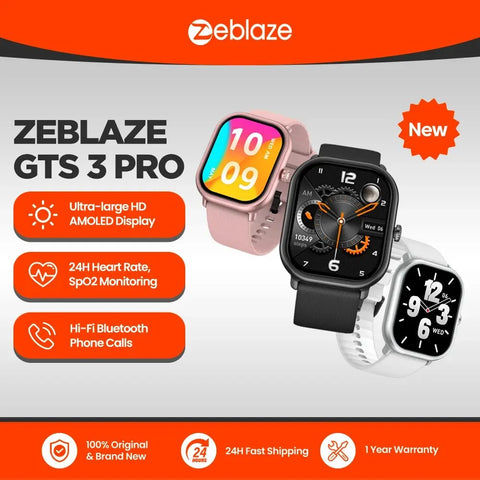 New Zeblaze GTS 3 Pro  Smart Watch