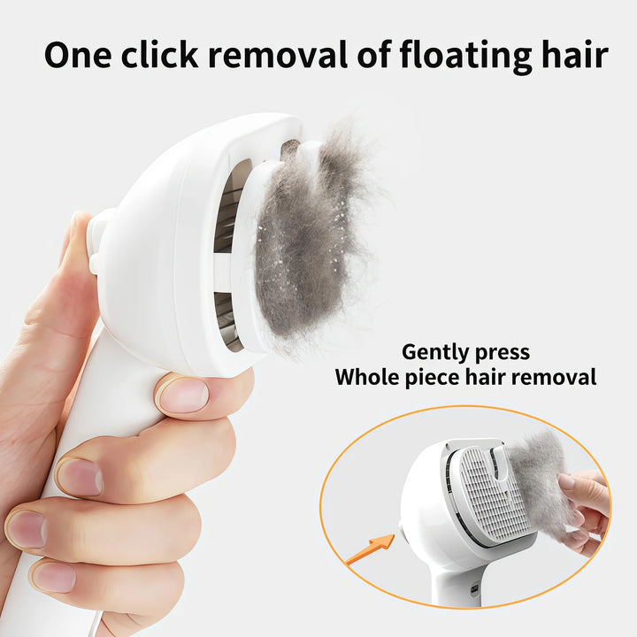 3 In 1 Pet Spray Grooming Comb Steamy Dogs & Cats