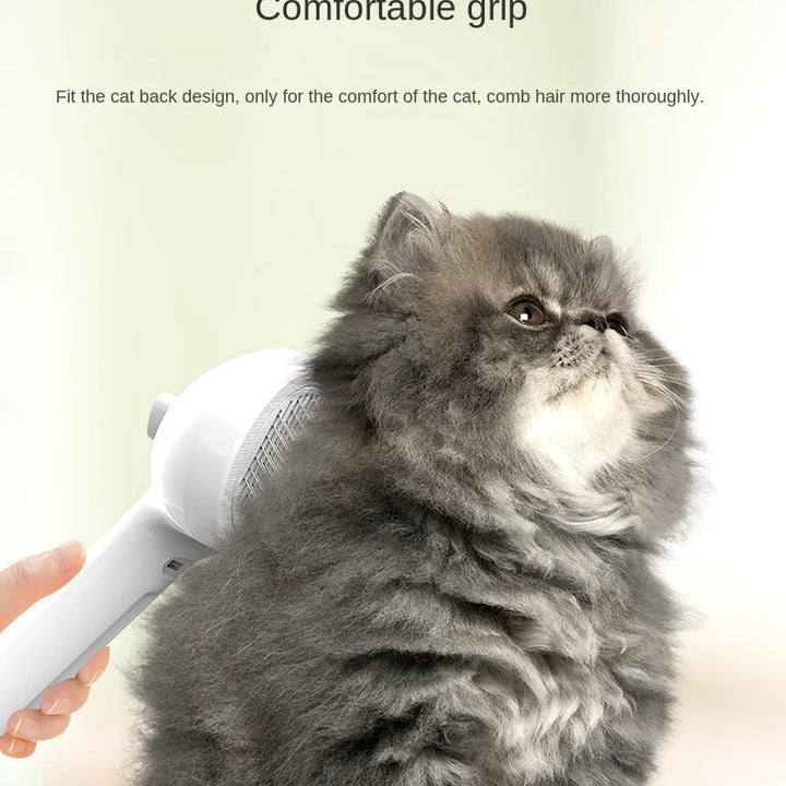 3 In 1 Pet Spray Grooming Comb Steamy Dogs & Cats